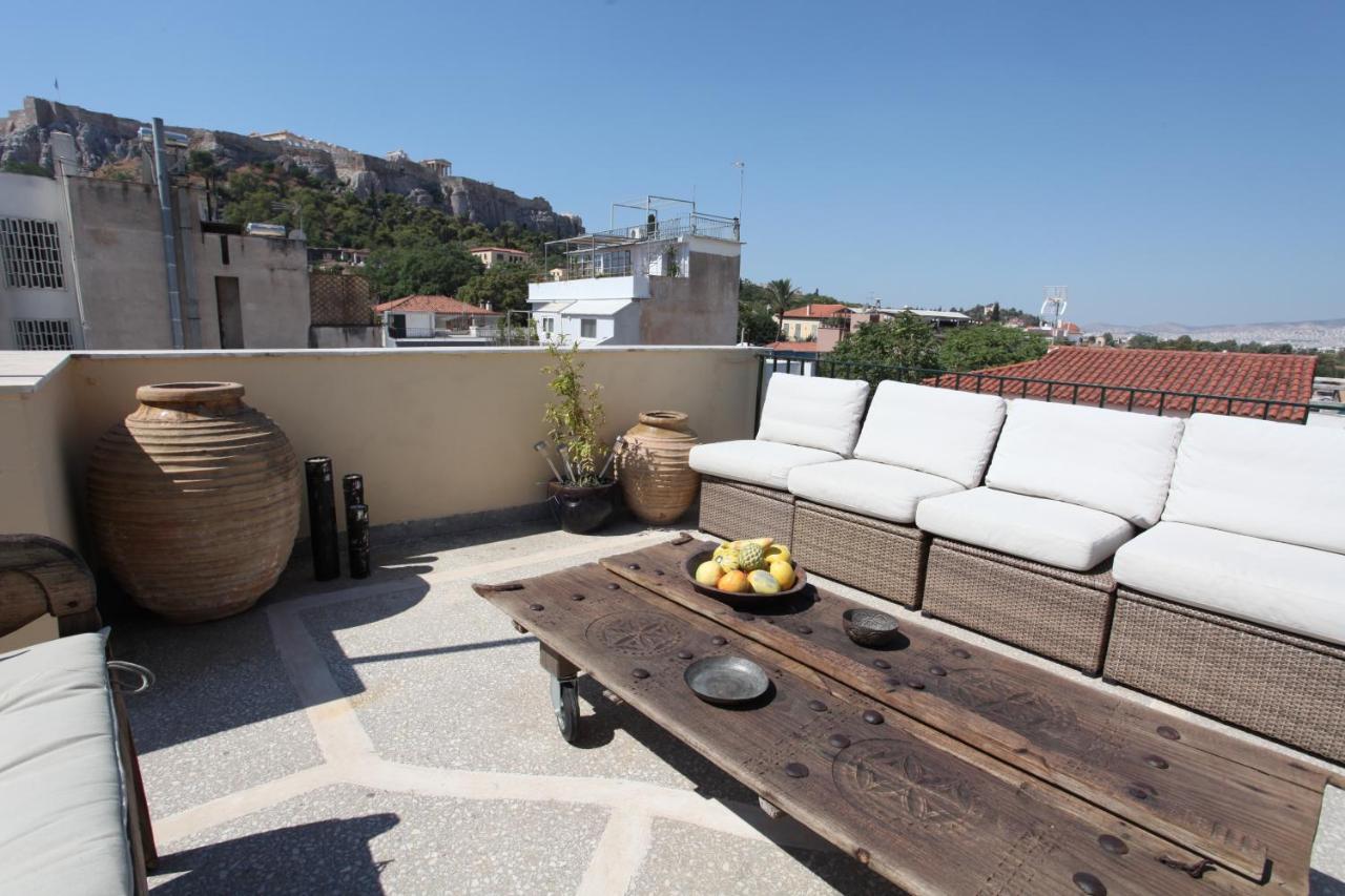 Plaka Two-Storey Penhouse With Acropolis Views Pl6 أثينا المظهر الخارجي الصورة