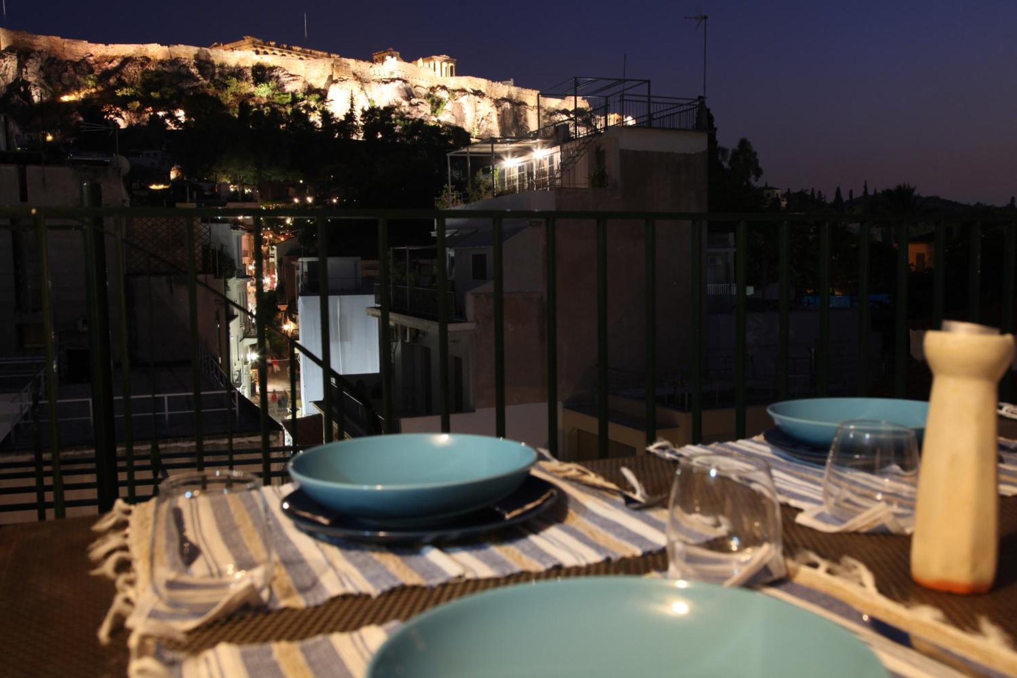 Plaka Two-Storey Penhouse With Acropolis Views Pl6 أثينا المظهر الخارجي الصورة