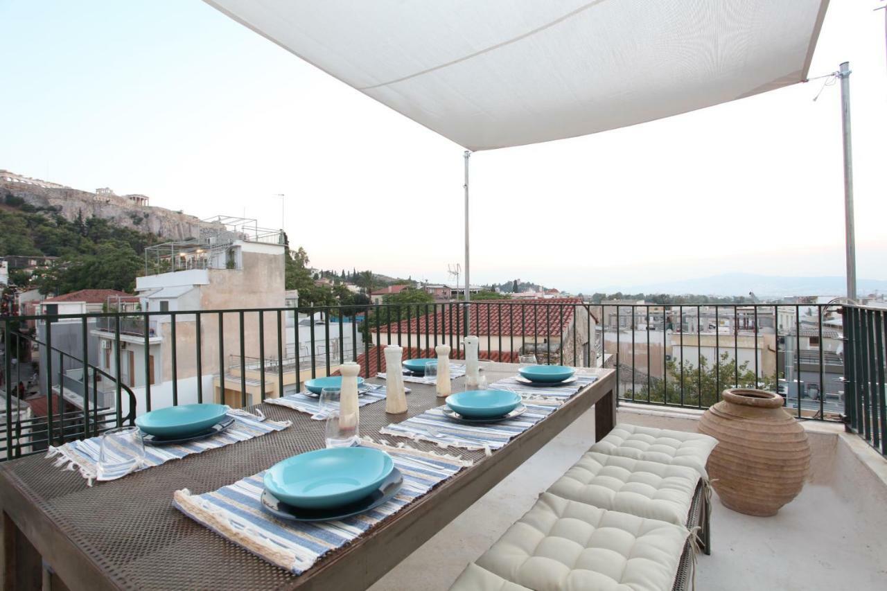 Plaka Two-Storey Penhouse With Acropolis Views Pl6 أثينا المظهر الخارجي الصورة